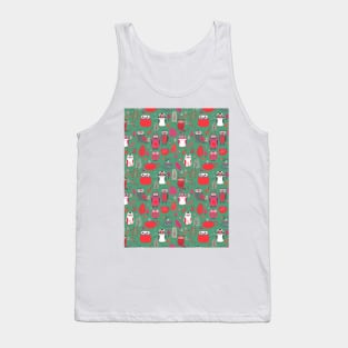 Owls tea party Tank Top